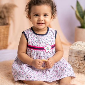 "Baby cotton frocks"